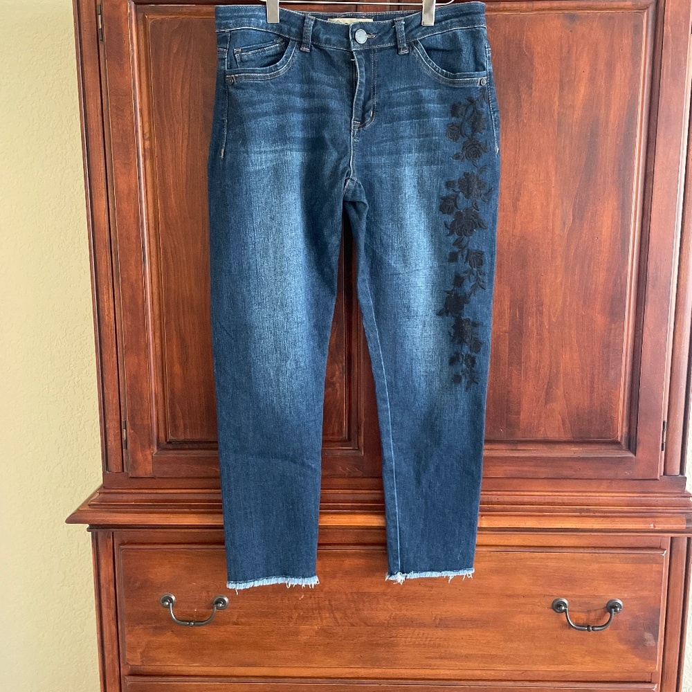 Democracy Embroidered Jeans